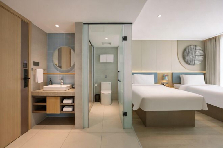 Bedroom 2, Homeinn · neo (Xi'an Zhonglou Subway Station), Xi'an