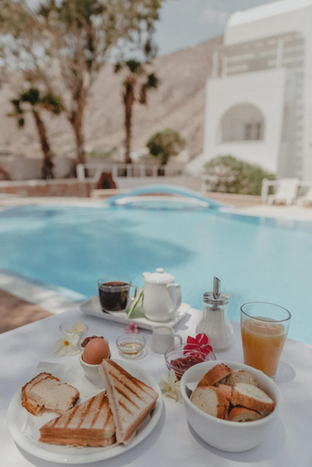 Breakfast meal, Noème Santorini, South Aegean