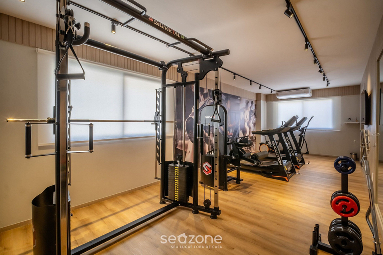 Fitness facility 4, ONE - Studios in Piata, 230m From the Beach, Salvador