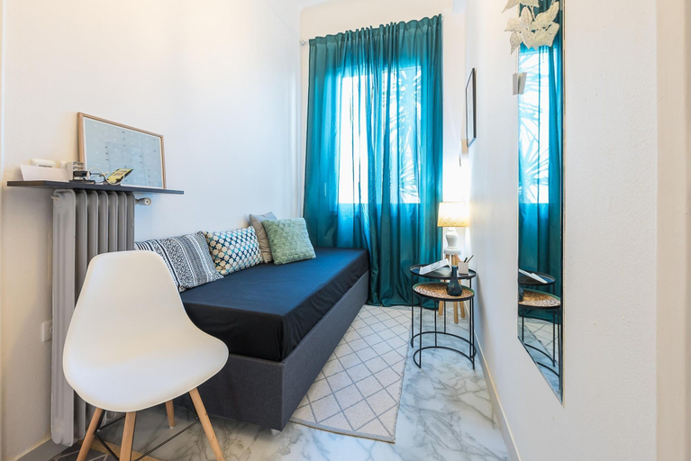 Bedroom 3, Stylish 1BR Retreat in Central Athens, Attica