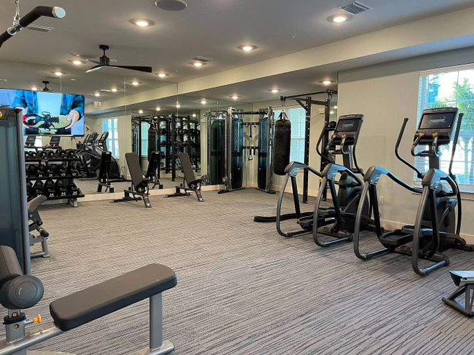 Fitness facility 4, Landing Apartments near Edison Park Historic District, Lee