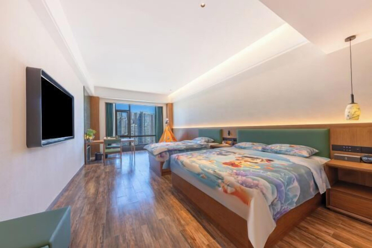 Bedroom 3, Dehua Meiyuan International Hotel (Hongqifang Ceramic Tourism Store), Dingxi