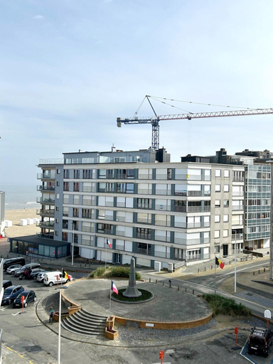 View from property 4, Cosy Studio With Lateral sea View in Koksijde, West-Vlaanderen