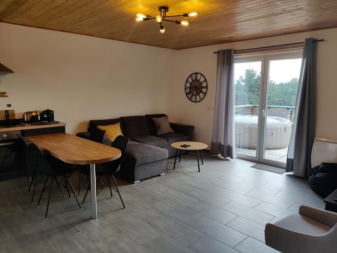 Living room 5, Terrasse du Pont Alsort Apt 2/2 - Jacuzzi & Panoramic Valley View, Hainaut