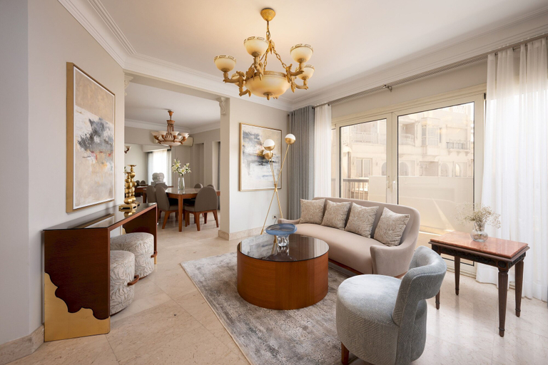 Room 1, Vesta- Luxury Panoramic Duplex - 3br- Zamalek II, Imbabah