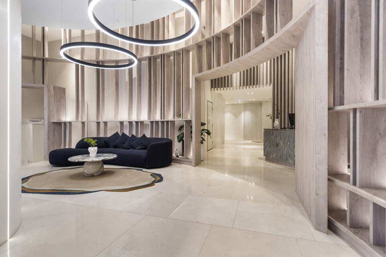 Reception 3, Bright 1-bed Apartment in Brisbane CBD, Brisbane