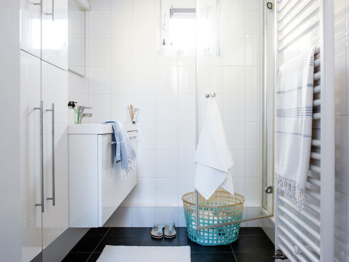 Bathroom, Stylish Stay on the Water, Wijdemeren