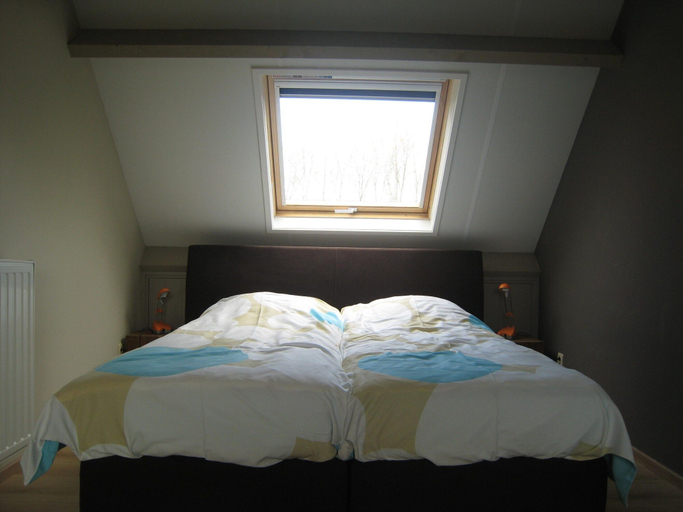 Bedroom 3, Rural Holiday Home With Outdoor Pool & Sauna, Sluis