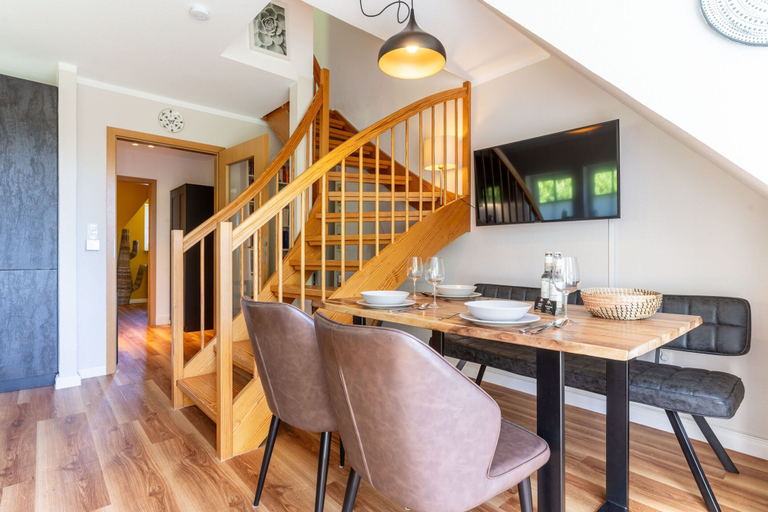 Dining, Ferienwohnung mit Balkon in St.peter-ording, Nordfriesland