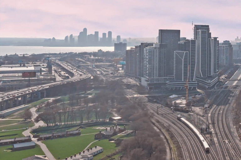 Aerial view 4, melody service suites, Toronto
