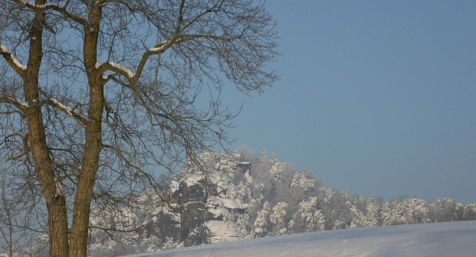 View from property 2, XXL Ferienhaus in Struppen, Sächsische Schweiz-Osterzgebirge