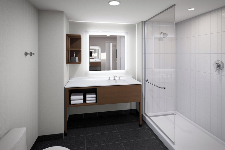 Bathroom 2, Staybridge Suites ORLANDO UNIVERSAL BLVD by IHG, Orange