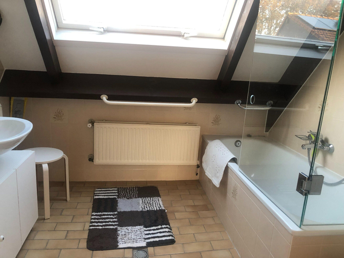 Bathroom, Holiday Home in Warns with Private Jetty, Nijefurd