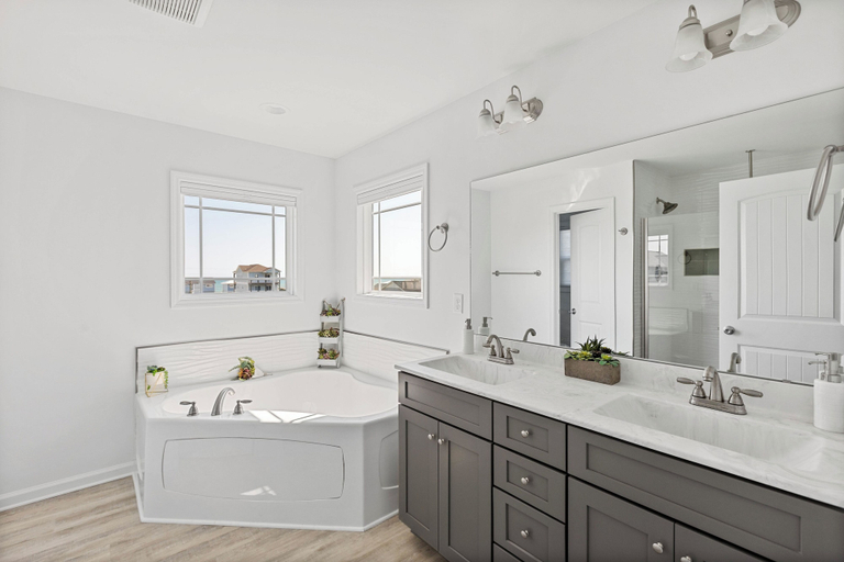 Bathroom 3, Across the Pond by Topsail Realty, Pender