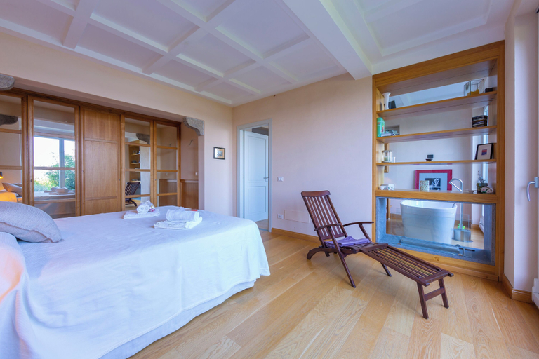 Bedroom 1, Paradis Relais Infinity Pool Lake View, Verbano-Cusio-Ossola