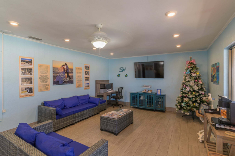 Living area 4, Beachfront 3br Condo With Pools And Beach Access 3 Bedroom Condo, Cameron
