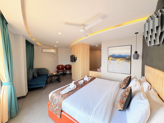 Bedroom 2, Hotel Prabhupada Puri, Puri
