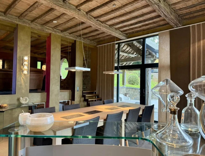 Dining 4, Le Manoir Nassogne - Luxury Stay for 10 With Pool, Luxembourg