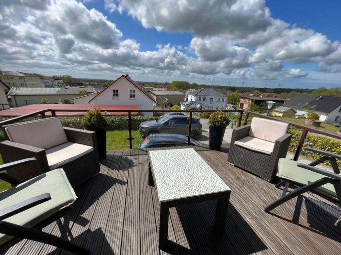 Balcony, Romantischer Ruckzugsort in Kropelin in Strandnahe, Rostock