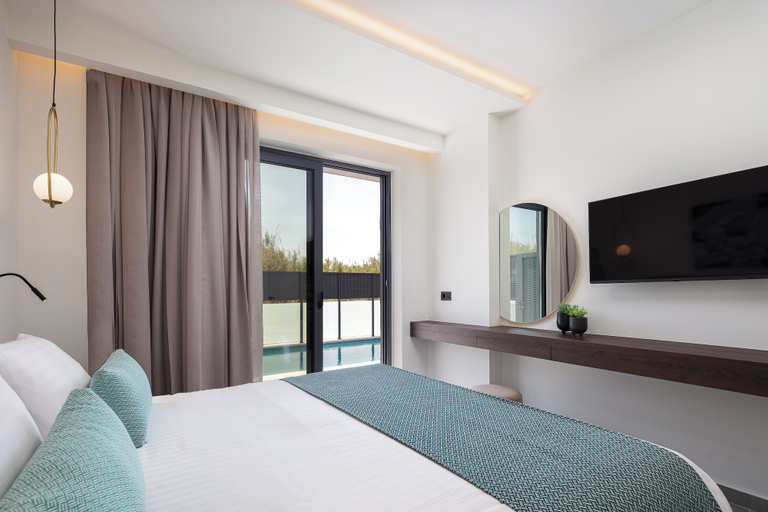 Bedroom 3, Villa Saints, Crete
