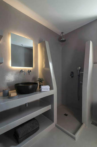 Bathroom, Selene Villa With Private Pool and Sea View 96m, South Aegean