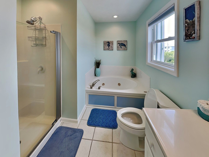 Bathroom 4, Twin Palms by Topsail Realty, Pender