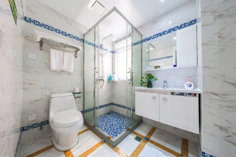 Bathroom 3, Zhoushan Taohua Town Tawan Star Hotel, Zhoushan