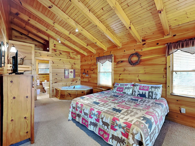 Bedroom 3, The Overlook by Jackson Mountain Rentals, Sevier