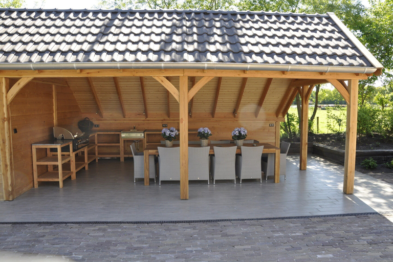 Exterior & Views 2, Mansion in Nijensleek With Sauna & Garden, Westerveld