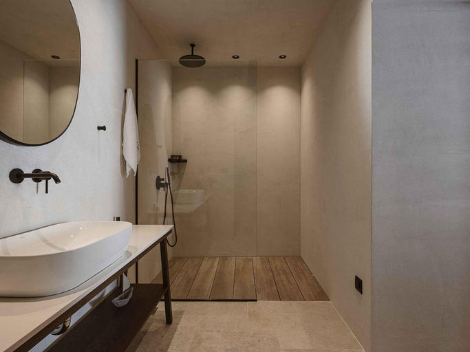 Bathroom 4, City Moments Villa - "Free" Indoor Heated pool, Crete
