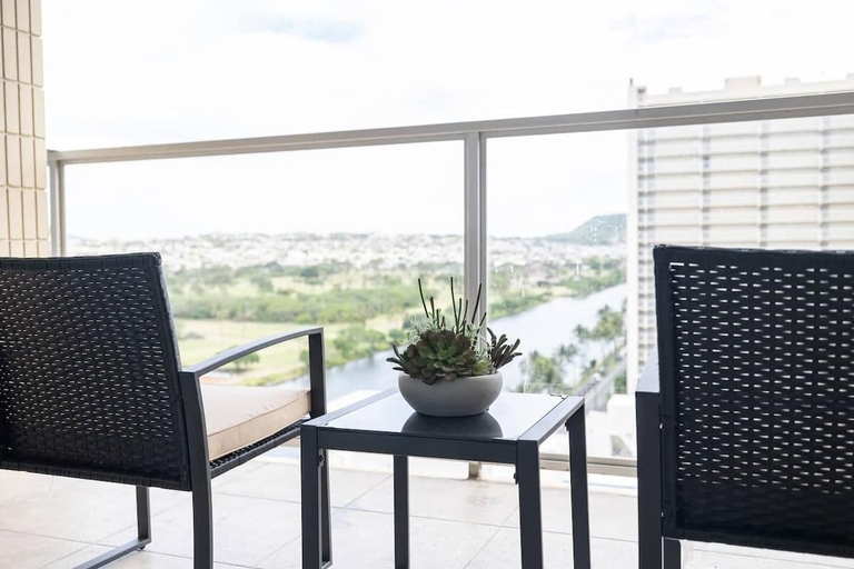 Balcony view, @ Marbella Lane - Scenic Waikiki Canal View+ Beach, Honolulu