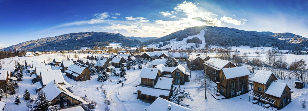 Aerial view, Cozy Chalet on Kreischberg, Murau