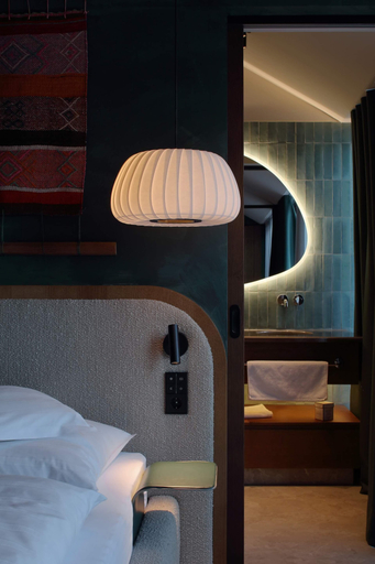 Bedroom 3, New Hotel Kristberg in Lech with Spa, outdoor pool and panoramic view, Bludenz