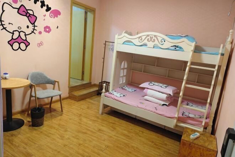 Bedroom 3, Xi Chang Blooming Azalea Hostel, Liangshan Yi
