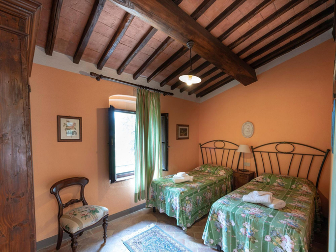 Bedroom 4, Apartment in Chianti With Pool ID 450, Siena