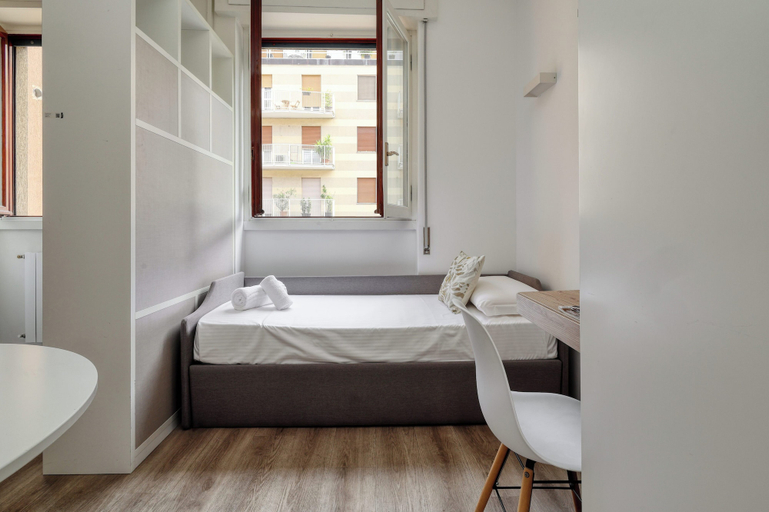 Bedroom, Delightful studios near Parco Tre Torri, Milano