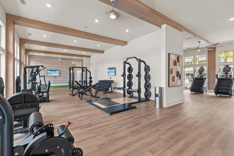Fitness facility, Landing Apartments at Perdido Key Beach Coast, Escambia