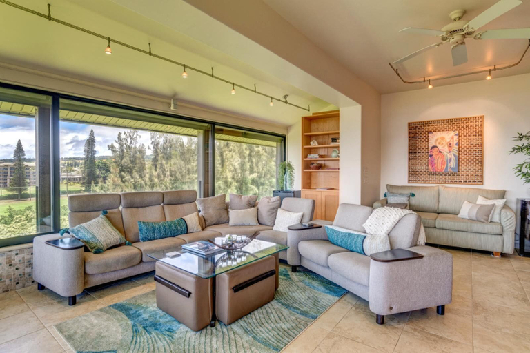 Living room 5, Kapalua Ridge Villas Resort by KBM, Maui