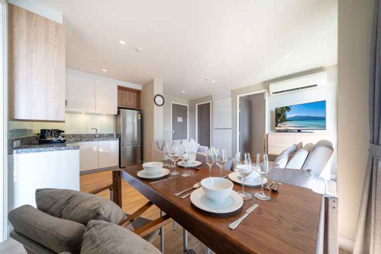Living area 4, 2 BR Apt in Gem Resort in Bangtao, Pulau Phuket