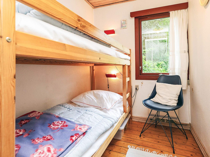 Bedroom 2, 4 Star Holiday Home in Lokken, Hjørring