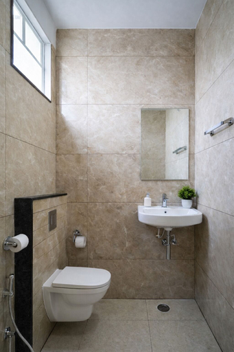 Bathroom 3, Bhadrachalam Nest Inn, Mysore