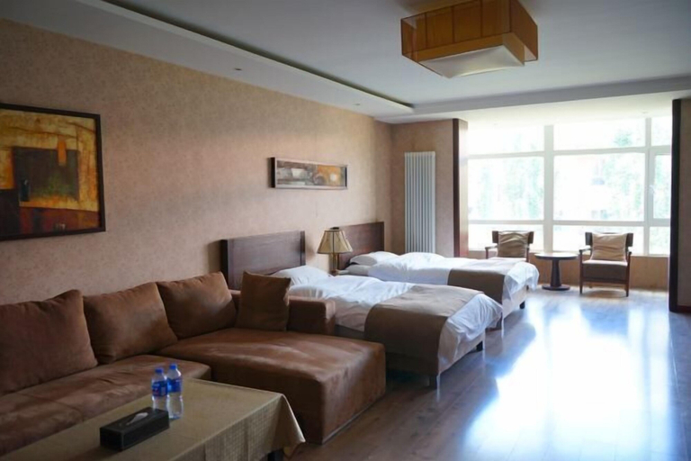Bedroom 3, Three Bears Apartment Hotel (Zhangjiakou Rongchen), Zhangjiakou