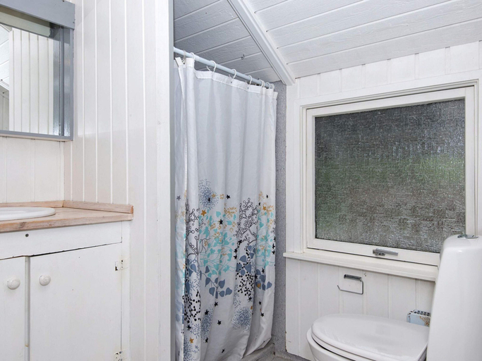 Bathroom, 6 Person Holiday Home in Ebeltoft, Syddjurs