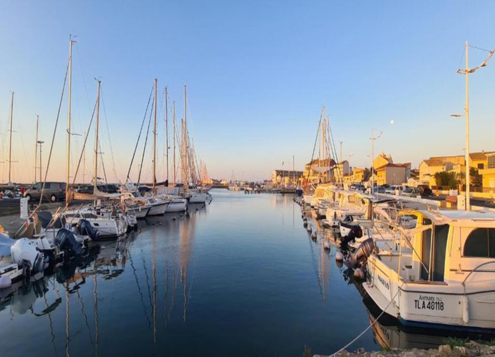 View from property 2, Stylish Stay by Serignan Sea, Hérault
