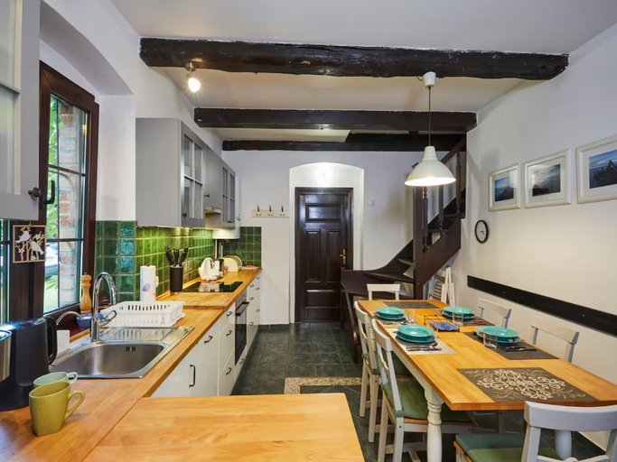 Dining, Large Holiday Home, Summer Pool, Sauna, Whirlpool, Lębork