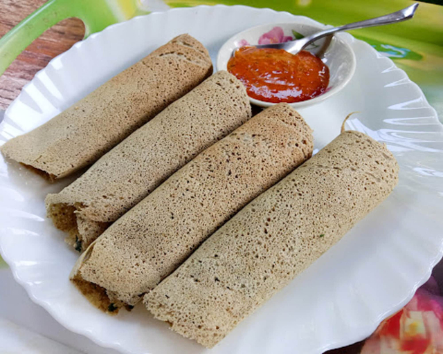 Breakfast meal 4, Yangsum Village Homestay, West Sikkim