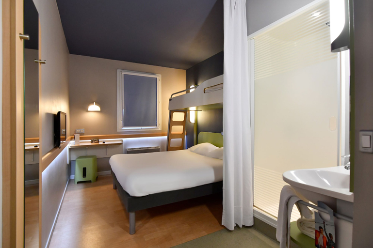 Bedroom 5, ibis Budget Brest Centre Port, Finistère