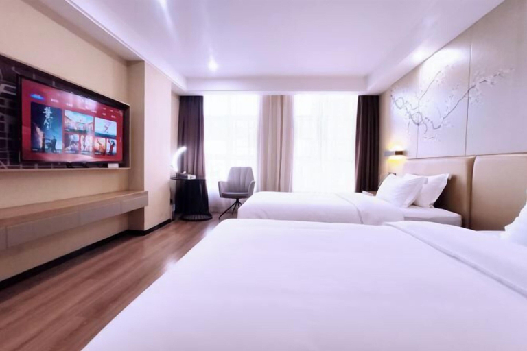 Bedroom 2, Elegance Hotel, Suqian