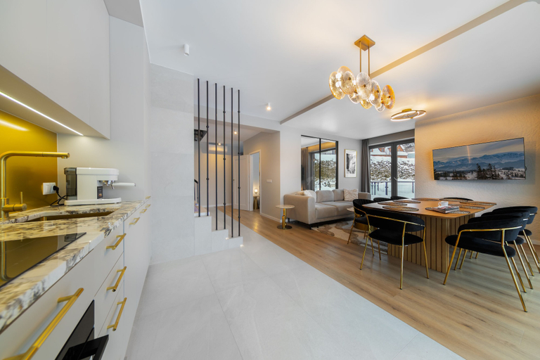 Private kitchen 5, Landscape Cyrhla with SPA by BQQK, Tatra