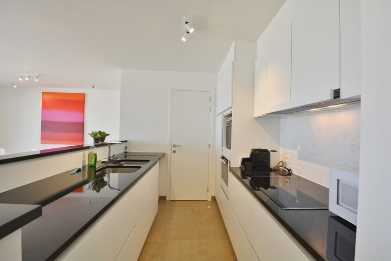 Private kitchen, Apartment in Duinbergen near Sailing Club, West-Vlaanderen
